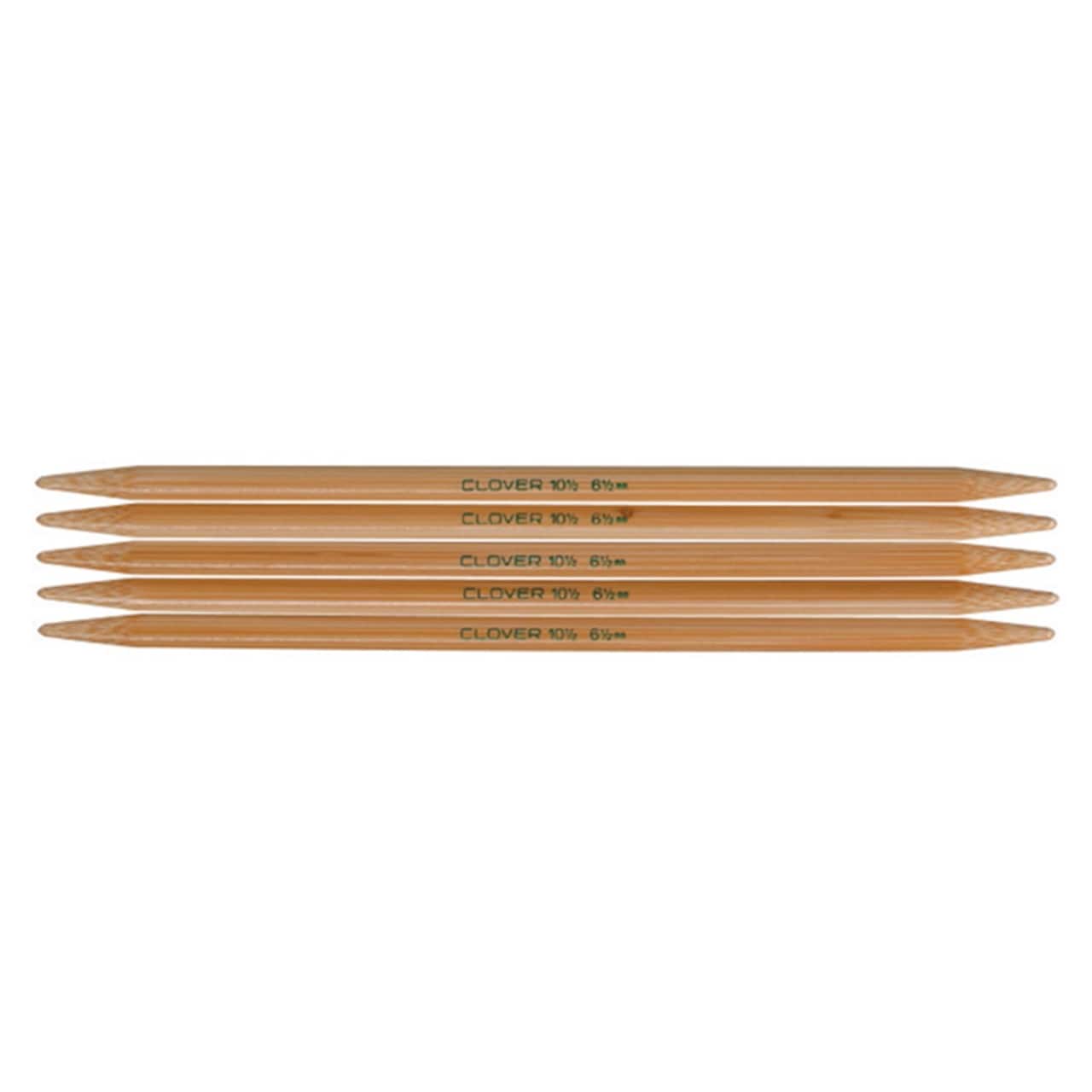 Clover Takumi® 7" Double Point Bamboo Knitting Needles, 5ct.